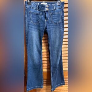 Abercrombie kids low rise denim